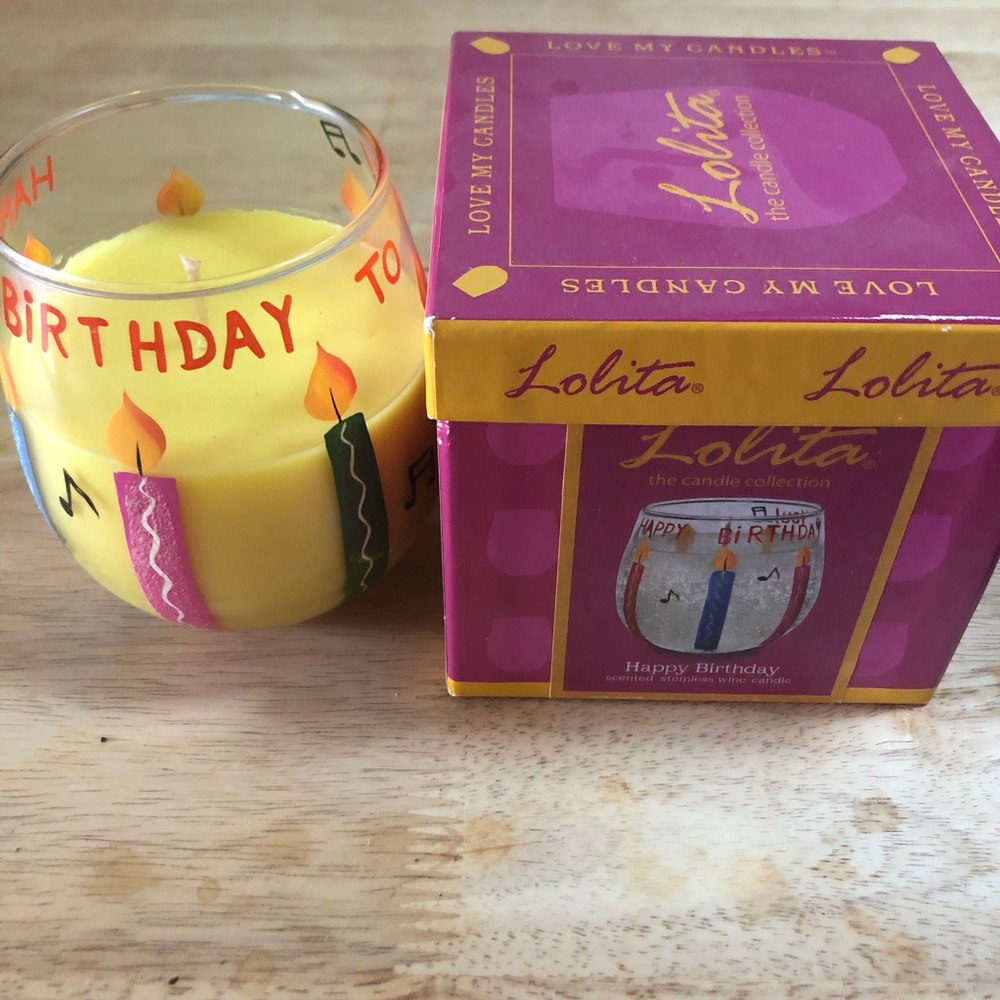 Lolita Candle Happy Birthday
